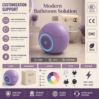 Toilet Pintar Terintegrasi Otomatis Penuh Future Egg Keramik, Pemasangan di Lantai, Kontrol Jarak Jauh, Sensor Kaki, Sistem Siram 4.0L, S-trap