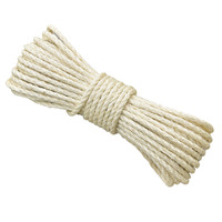 Diametro 6mm 8mm corda di Sisal naturale non oliata durevole Premium per riparazione o Scratcher fai-da-te per torre dell'albero del gatto