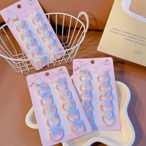 Hot Selling <b>Sweet</b> Niche Design Love <b>Heart</b> Star Shaped Hairpin Cartoon Light Luxury Women's Hairpins Fashion Headwear Wholesale - Product Image 1