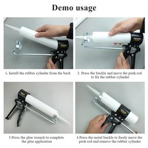300CC Metal Single Component Manual Reverse Glue Gun Industrial-grade Precision Dispensing <strong>Tools</strong> - Product Image 3