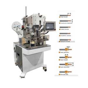 Machine d'insertion de joint de fil machine à dénuder coupe câble insert de prise étanche et machine à sertir outil de sertissage de pelage - Product Image 2