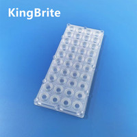 KingBrite lentille optique led 40 en 1 5050 led module lentille réseau pour led lampadaire
