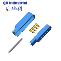 Gran oferta, conector magnético de 4 pines macho y hembra Pogo Pin con resorte, Conector de cargador de Cable PCB, gafas inteligentes, rastreador GPS