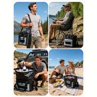 Großer Isolierter Rucksack-Kühler mit Auslaufsicherer Thermotasche für Picknicks, Camping und Wandern im Freien