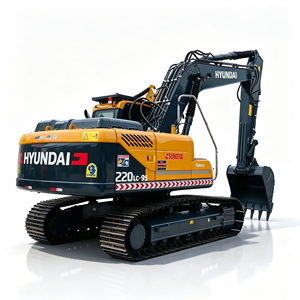 รถขุดตีนตะขาบฮุนได 220LC-9S มือสอง ของแท้จากเกาหลี เครื่องยนต์คัมมินส์ ขนาดกลาง สำหรับงานก่อสร้าง - Product Image 1