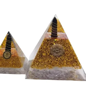 7 sisi piramida Suppliers-Perhiasan Penyembuhan Memesona Meningkatkan Keberuntungan Perubahan Kekayaan Piramida Energi Ogan