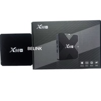 Directo de Fábrica OEM Allwinner H618 4K HDR Android 12 Wifi6 de Doble Banda 2GB 16GB X98H Android TV Box Decodificador de TV Digital