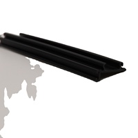 Profil rigide extrudé en PVC/PE/ABS de bonne qualité et durable, personnalisé, marque Kebao, garantie OEM de plus de 5 ans, modèle KB-n1585