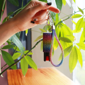 Factory Supply Sabre Personal Security <b>Spray</b> Perfume Bottles with <b>Spray</b> and Caps Device Keychain <b>Set</b> for Proteccion - Product Image 2