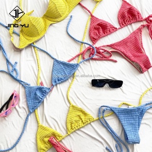 Customized OEM Bikini Swimsuit Bikini Set High Waisted <b>Print</b> Micro String Bikini Swimsuits for Women 2024 Thong Swimwear - Product Image 1