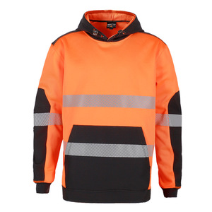 Waltyn – Sweat à capuche haute visibilité pour homme, vêtement de travail réfléchissant, veste de sécurité d'extérieur pour l'automne, en polyester épais, modèle standard à deux pièces - Product Image 2