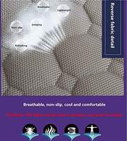 Surmatelas en mousse à mémoire de forme gel haute densité, haute qualité, pour soulager la pression, en mousse viscoélastique, mobilier de chambre