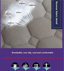 Colchón de Espuma Viscoelástica de Alta Densidad con Alivio de Presión, <span class=keywords><strong>Topper</strong></span> de Colchón de Gel, Muebles para Dormitorio - Product Image 4