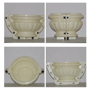 Khuôn Chậu Hoa Bê Tông Giá Rẻ Khuôn Đúc Nhỏ Điêu Khắc Trang Trí Sân Vườn Hình Tròn Đúc Xi Măng - Product Image 6