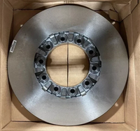 Kit Rotor Rem Cakram ConMet 10083924 Flat, Dengan Cincin Tone ABS, Cincin Pengunci untuk FREIGHTLINER CASCADIA BELAKANG