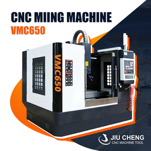 Vmc650 Centre d'usinage CNC <span class=keywords><strong>triple</strong></span> fonction 3 axes 24 V Fraiseuse GSK Control BT40 1200x600 Nouveau Vertical 3 axes 24 Vmc - Product Image 1