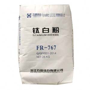 Dioxyde de titane de puissance TiO2 haute dissimulation FR767 Dioxyde de titane rutile FR-767 pour peinture - Product Image 1