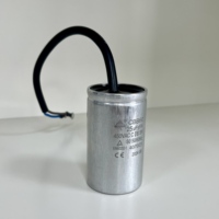 Condensateur à film métallisé EPERS CBB60 25µF 450V AC, boîtier en aluminium, pour démarrage de moteur de pompe à eau submersible, tolérance 5%