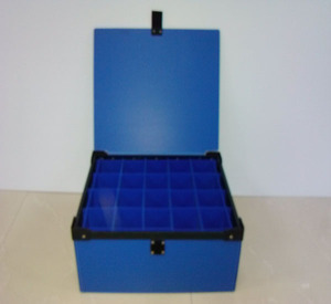 Polypropylene Foldable <strong>Corrugated</strong> Plastic Divider <strong>Box</strong> Glassware Storage <strong>Box</strong> - Product Image 5