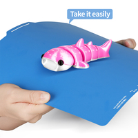 Plateau d'impression flexible en polymère PEI Landu Easy Model Removal pour la plupart des imprimantes 3D FDM, compatible avec les filaments PETG, PLA et PLA mat.