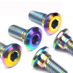 Vis en alliage de titane, adaptées à la modification des pièces Yamaha, vis en titane pour disque de frein M8*20, accessoires pour moto - Product Image 2