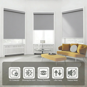 Persianas Enrollables Inteligentes para el Hogar, Cortinas Opacas Motorizadas con Control Remoto Eléctrico, Cortinas Interiores - Product Image 2