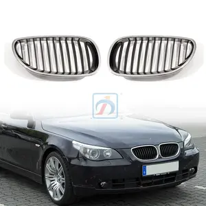Front Bumper Single Bar Grilles For BMW Durable Left Right Side Front Grille Suitable 5113 7027 061