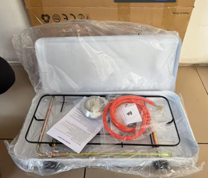 Estufa de Gas Propano Portátil Hongguang de 2 Quemadores, Cocina de Camping a Gas LPG, Quemador Resistente con Tapa y Manguera, para Barbacoas al Aire Libre - Product Image 3