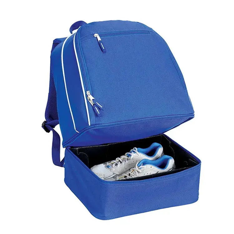 Chaussure de voyage portable anti-poussière avec logo personnalisé emballage chaussure de football chaussure de golf sac avec compartiment indépendant