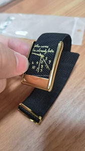 Bracelet de montre OEM Fashion Luminous Breathable Nylon 22mm Sport Loop Hook and Loop Buckle, remplacement pour Whoop 5.0 MG - Product Image 2