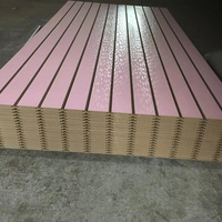 Offre Spéciale : Panneau MDF de Première Qualité, Rainuré et à Fentes, Revêtu de Film Mélaminé Blanc, Épaisseurs 12mm, 15mm, 18mm, Résistant à l'Humidité, Modèle E1 Moderne