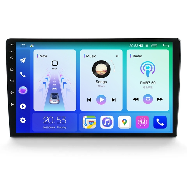 Factory Android Car Radio Car Multimedia Player Wireless Carplay 4G