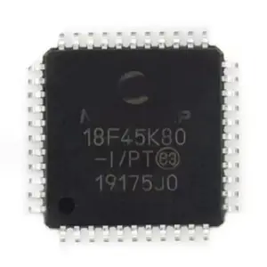 دوائر متكاملة pic18f45k80-i/pt متحكم مصغر MCU PIC18F45K80 TQFP-44 IC PIC18F45K80-I/PT