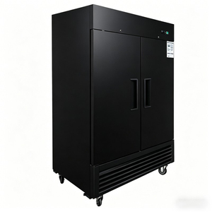 Congelador Vertical para Servicio de Alimentos, Gran Capacidad, Doble Puerta, Acero Inoxidable, Gabinete de Refrigeración Comercial - Product Image 5