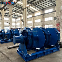 HNTIWIN - Fabricante de Alta Calidad - Cabrestante Hidráulico de Servicio Continuo Call Master Marine de 20000 Libras con Certificación BV/CCS/ABS/CE, 15 m de Acero