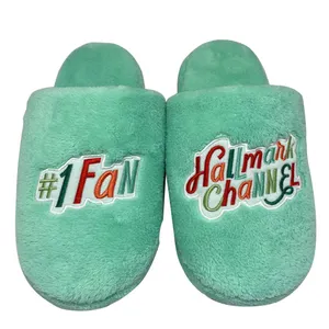 Winter Thick Bottom Plush Home Slippers Fleece Coral Velvet Bedroom House Shoes Soft Warm Indoor Slipper For Men Women