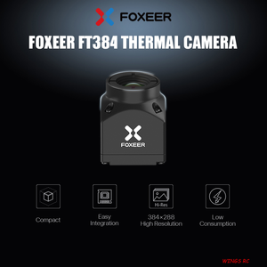 Foxeer ft384 nhiệt <span class=keywords><strong>Analog</strong></span> CVBS trường hợp máy ảnh x288 Độ phân giải Cao 25.8 ** 28 Mét ngoài trời mini cho Drone ZLD - Product Image 6