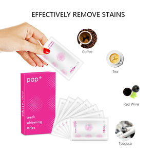 28 adet/14pairs beyaz jel diş beyazlatma şeritleri beyazlatma diş ağartma araçları Pap diş beyazlatma şeritleri - Product Image 3