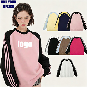 เสื้อสเวตเชิ้ตแฟชั่นคอกลม วินเทจ เรียบง่าย ขายส่ง เสื้อฮู้ดดี้ผู้ชาย หนัก 320 กรัม คุณภาพสูง สกรีนโลโก้ได้ ทันสมัย - Product Image 3