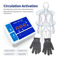 Gant à microcourant bioélectrique conducteur pour le décongestionnement, la relaxation des fascias, le tonification corporelle et le drainage lymphatique – Équipement professionnel et domestique