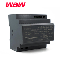 Alimentation électrique industrielle HDR-30-24 24V DC sur rail DIN 30W 1,25A à sortie unique pour machines et LED (entrée AC 100-240V)