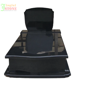 पत्थर संगमरमर काले स्मारक टोम्बस्टोन आउटडोर आधुनिक टोम्बस्टोन संगमरमर आयताकार ग्रेनाइट - Product Image 3