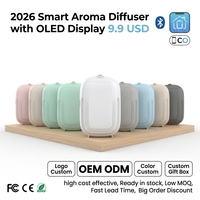 Diffuseur d'arômes intelligent avec écran OLED, 150 ml, application Bluetooth, machine électrique de diffusion de parfum murale ou de table pour la maison 2026