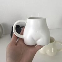 Mug à café en forme de corps d'homme, mug à café amusant en forme de corps d'homme, mug à café en céramique, décoration de table à manger nordique, accessoires cadeaux