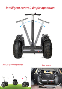 สกู๊ตเตอร์ไฟฟ้าแบบทรงตัวอัตโนมัติรุ่นใหม่ 1000W มอเตอร์ไร้แปรงถ่าน ความเร็ว 30-50 กม./ชม. พร้อมแบตเตอรี่ 10-20Ah สำหรับผู้ใหญ่ - Product Image 3