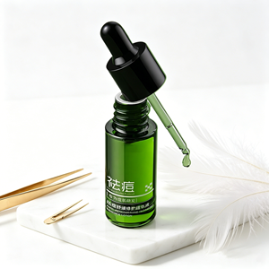 Siero Lenitivo e Riparatore per <span class=keywords><strong>Acne</strong></span> Adolescentile in Bottiglia Verde Piccola, con <span class=keywords><strong>Acido</strong></span> <span class=keywords><strong>Salicilico</strong></span>, Controllo dell'Olio e Anti-invecchiamento - Product Image 2