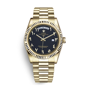 Lgxige מותג ערבית חיוג שעון יד שעון יד העליון מותג יוקרה קוורץ wristwatch עבור גברים שעון זכר הטוב ביותר מתנה 2024 - Product Image 4