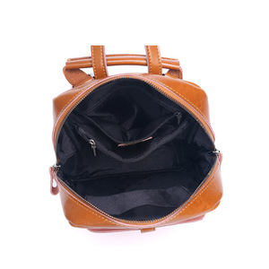 Vendita all'ingrosso di 2024 <span class=keywords><strong>borsa</strong></span> per <span class=keywords><strong>zaino</strong></span> in vera <span class=keywords><strong>pelle</strong></span> oliata per donne di lusso - Product Image 5