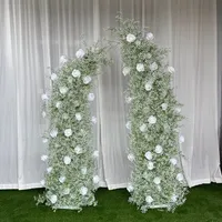 Premium Kunstbloemen Bloemenboog voor Bruiloftdecoratie