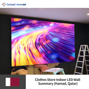 Canbest Fiw P2.5 2.5Mm 2560x1920Mm 8.4x 6.3ft schermo di visualizzazione a parete per interni a Led per negozio di vestiti in Qatar - Product Image 6